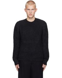 Ami Paris - Alpaca Mohair Brushed Sweater - Lyst