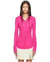 Dries Van Noten - Pink Button-down Shirt - Lyst