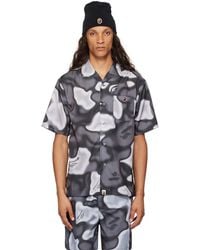 A Bathing Ape - Liquid Camo One Point Shirt - Lyst