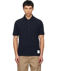 Thom Browne - Classic Pique 4-Bar Polo - Lyst