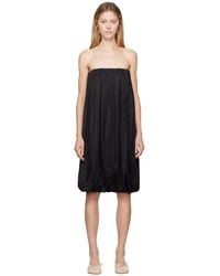 MM6 by Maison Martin Margiela - ギャザー ミニワンピース - Lyst