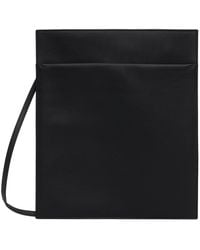 The Row - Black Large Pocket Pouch - Lyst