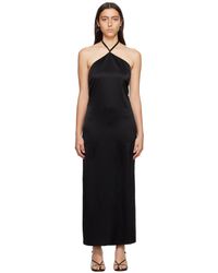 Filippa K - Black Deep Back Maxi Dress - Lyst