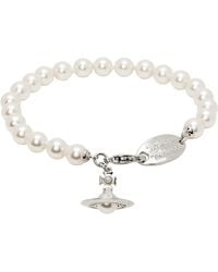 Vivienne Westwood - Simonetta Pearl Bracelet - Lyst