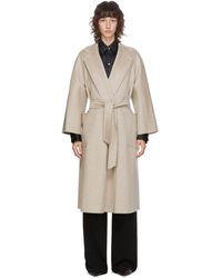 Max Mara Beige Cashmere Labbro Icon Coat - Natural