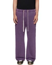 Les Tien - パープル Classic ヘビーウェイト スウェットパンツ - Lyst