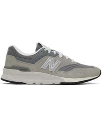 New Balance - Gray 997h Sneakers - Lyst