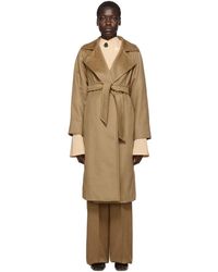 Max Mara Beige Manuela Icon Coat - Natural