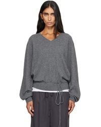 LE17SEPTEMBRE - Pure Cashmere V-Neck Sweater - Lyst
