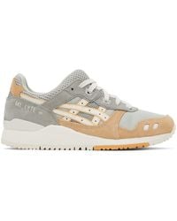 Asics - Orange & Gray Gel-lyte Iii Og Sneakers - Lyst