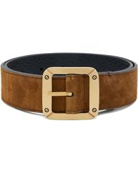 Acne Studios - Reversible Leather Belt - Lyst