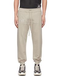 Rick Owens - Champion Edition French Terry Sweatpants - Lyst