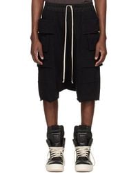 Rick Owens - Temple Creatch Pods Cargo Shorts - Lyst