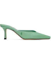 Jimmy Choo - グリーン Vivi 65 ミュール - Lyst