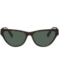 Vogue Eyewear - Tortoiseshell Hailey Bieber Edition Sunglasses - Lyst