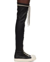 Rick Owens - Ssense Exclusive Kembra Pfahler Edition Stocking Boots - Lyst