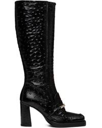 Martine Rose - Square Toe Heel Tall Boots - Lyst