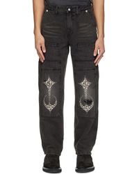 THUG CLUB - Studded Knee Carpenter Jeans - Lyst