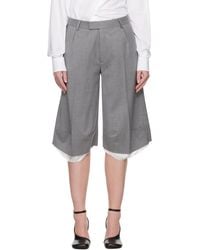 ALAINPAUL - Knee Tailored Shorts - Lyst