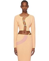 Gcds - Cardigan comma rose - Lyst