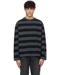 Uniform Bridge - Striped Border T-Shirt - Lyst