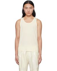 Tom Ford - Off-white Scoop Neck Tank Top - Lyst