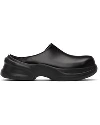 WOOYOUNGMI - Black Mule Loafers - Lyst