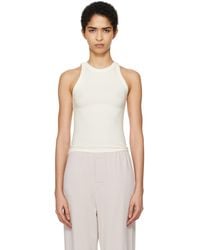 Skims - Off- Cotton Jersey Crew Neck Tank Top - Lyst