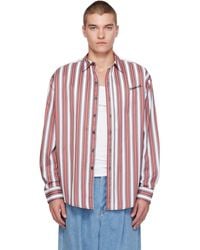 Sanderlak - Striped Oversized Shirt - Lyst