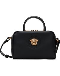 Versace - 'La Medusa' Leather Mini Boston Bag - Lyst