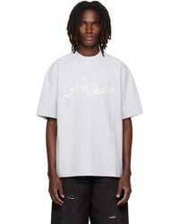 Acne Studios - Embroidered Logo T-Shirt - Lyst