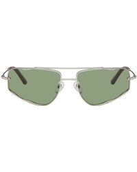 Eckhaus Latta - Ssense Exclusive 'the Speed' Sunglasses - Lyst