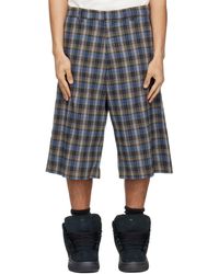 ERL - Check Shorts - Lyst