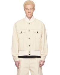 Lanvin - Off- Teddy Jacket - Lyst
