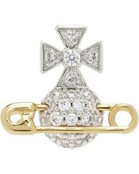 Vivienne Westwood - Man Hectorina Stud Single Earring - Lyst