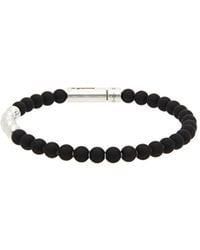 Le Gramme 'le 25 Grammes' Beads Bracelet - Black