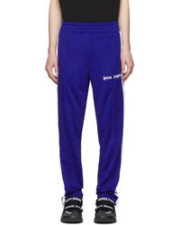 Palm Angels Blue Classic Track Trousers