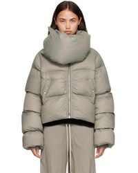 Rick Owens - Tower Funnel Neck Down Jacket - Lyst