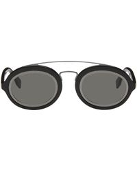 Fendi - Gray Ff Around Sunglasses - Lyst