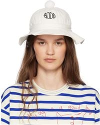 Bode - Paneled Grandfather Bucket Hat - Lyst