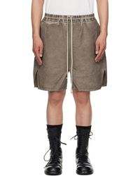 Rick Owens - Hollywood Long Boxers Butt Zipp Shorts - Lyst