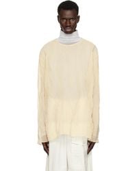 Dries Van Noten - Long Sleeve Top - Lyst