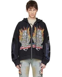 Who Decides War - Engulfed Memories Zip Up Hoodie - Lyst