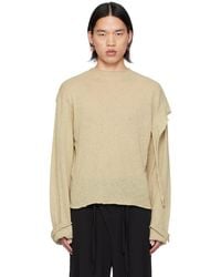 OTTOLINGER - Deconstructed Sweater - Lyst