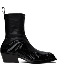 Versace - Black Solare Boots - Lyst