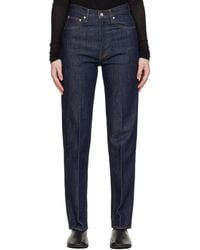 AURALEE - Hard Twist Denim 5P Jeans - Lyst
