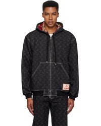 Marine Serre - Moon Laser Padded Denim Jacket - Lyst