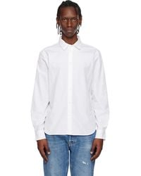 Maison Kitsuné - Handwriting Casual Shirt - Lyst