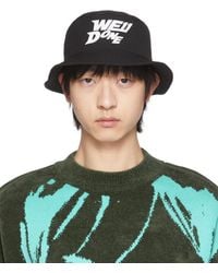 we11done - Basic Logo Bucket Hat - Lyst