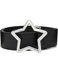 Ernest W. Baker Rose Buckle Belt in Black for Men | Lyst